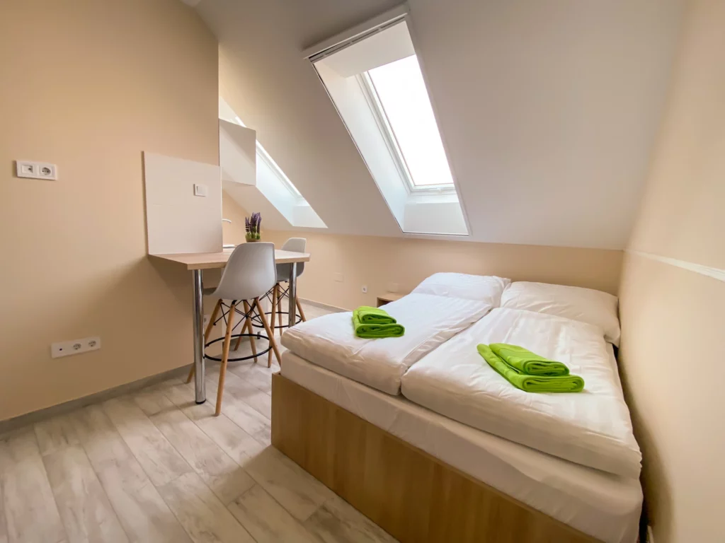 Fasor Vendégház szállás Szeged Apartman Skandináv Hálószoba