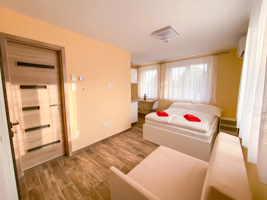 Fasor Vendégház szállás Szeged Deluxe Apartman Mediterrán Hálószoba