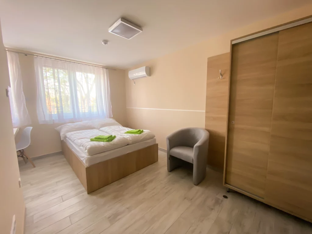 A szegedi Fasor Vendégház szállás Standard Apartman Skandináv nevű apartmanja