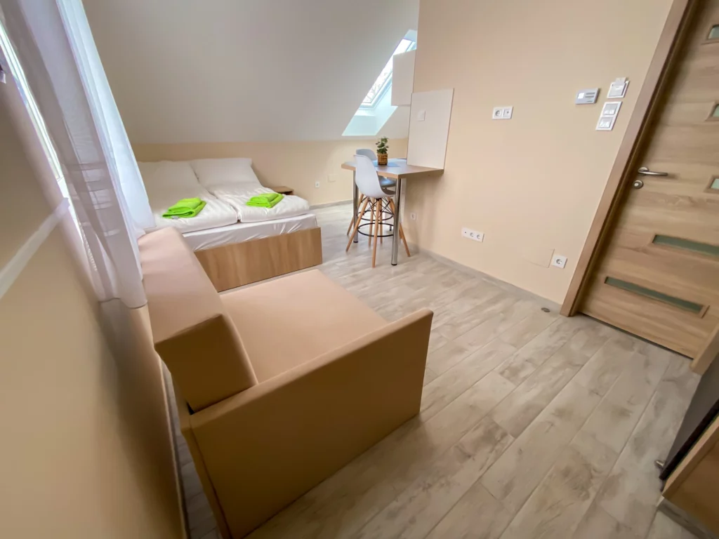Fasor Vendégház szállás Szeged Superior Apartman Skandináv Hálószoba